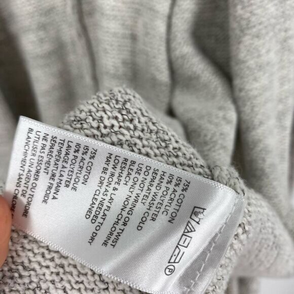 BDG Gray Open-Front Cardigan Sweater size L - Picture 3 of 4